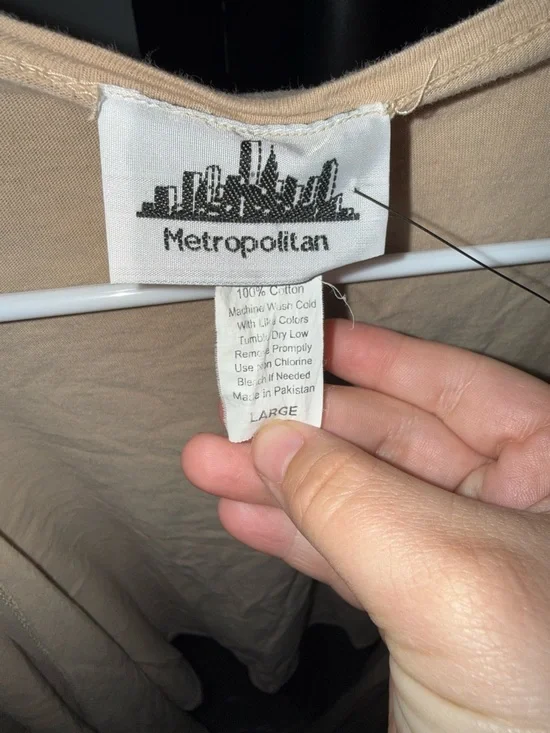 Beige Draped Open-Front Women's Cardigan Sweater - Picture 4 of 4